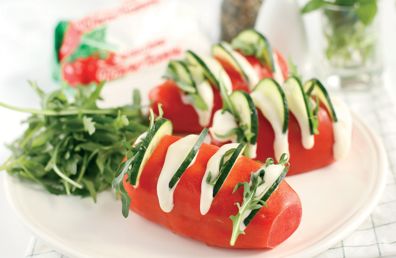 INSALATA DI RISO ROSSO ALLA CAPRESE (Ricetta Facile e Fresca)